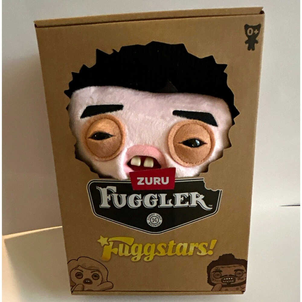 ZURU Fuggler Fuggstars Greazee Monster Plush, Boxed, Multicolor MPN 15754E